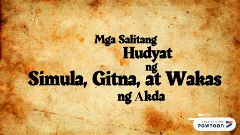 Content Standard Naipamamalas ng mag-aaral ang pag-unawa sa mga. . Simula gitna wakas in english